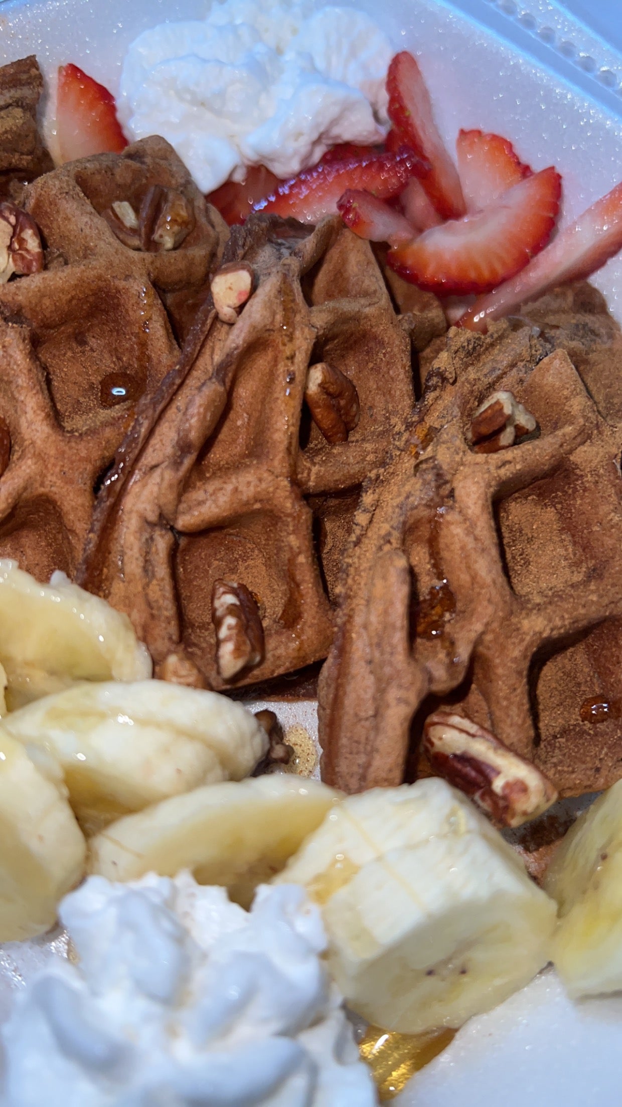 Dutch chocolate Protein waffles