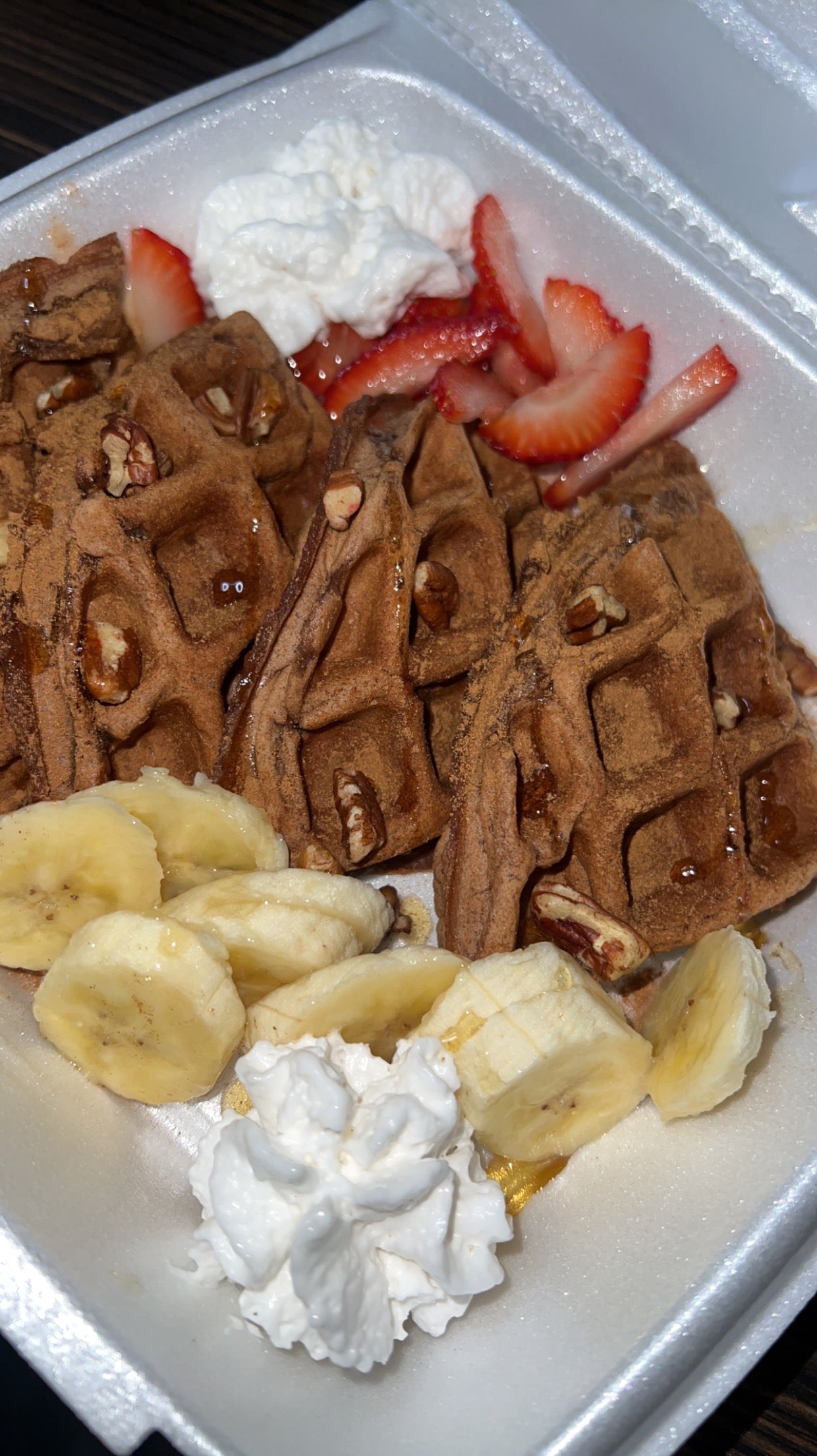 Dutch chocolate Protein waffles