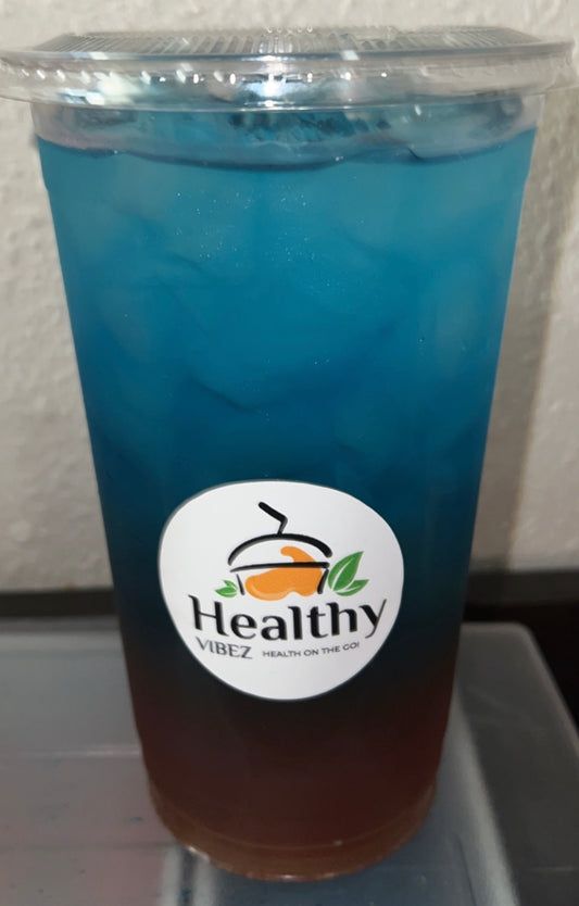 Blue Peach  Mega Energy Tea
